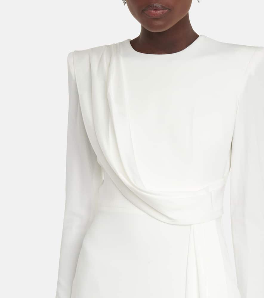 Alex Perry Bridal Maxwell satin-crêpe bridal gown