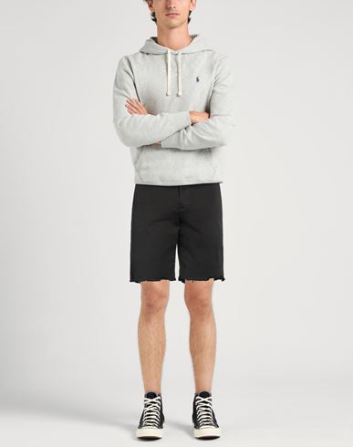 Man Shorts & Bermuda Shorts Black