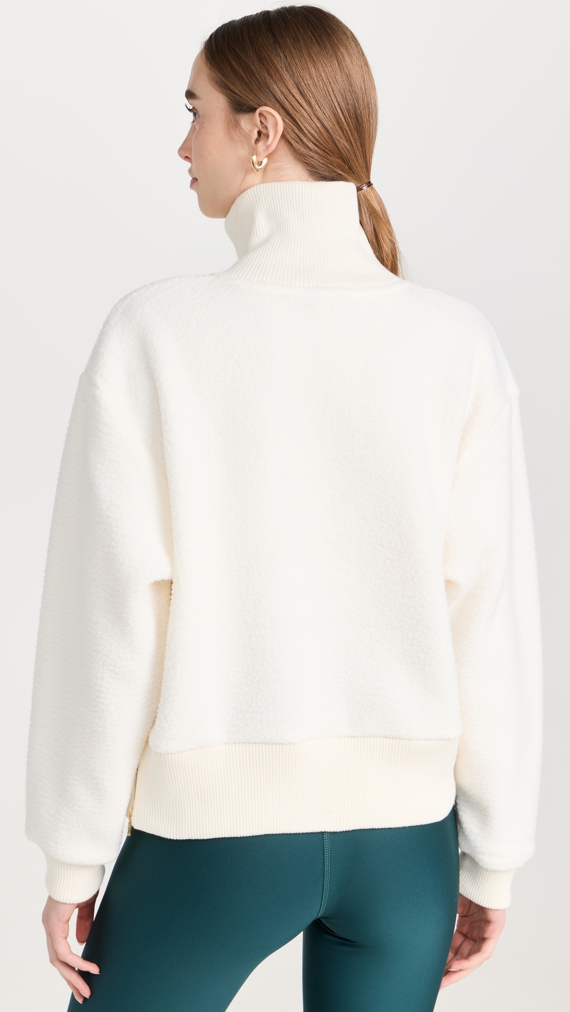 Roselle Half Zip Fleece Egret