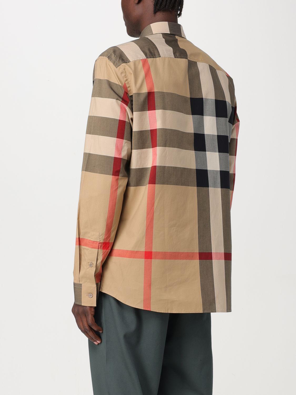 Shirt Men color Beige