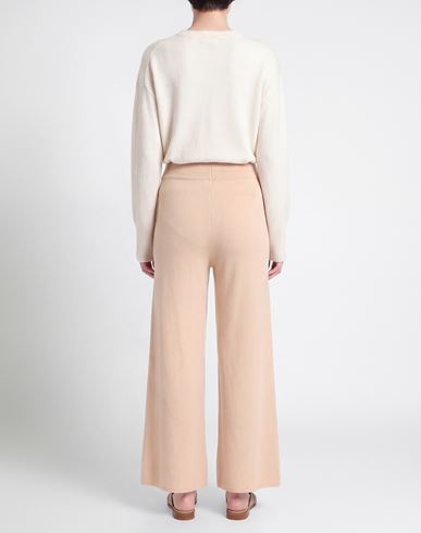 Tricot Woman Pants Beige Size ONESIZE Viscose, Polyester, Nylon