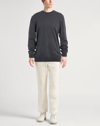 Man Sweater Charcoal Size 48 Cashmere