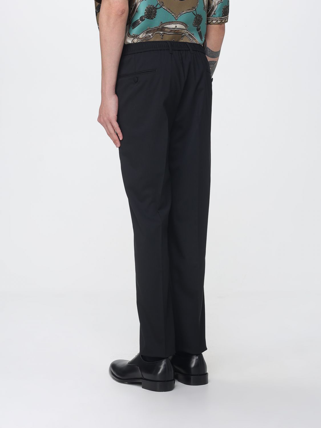 Pants Men color Black