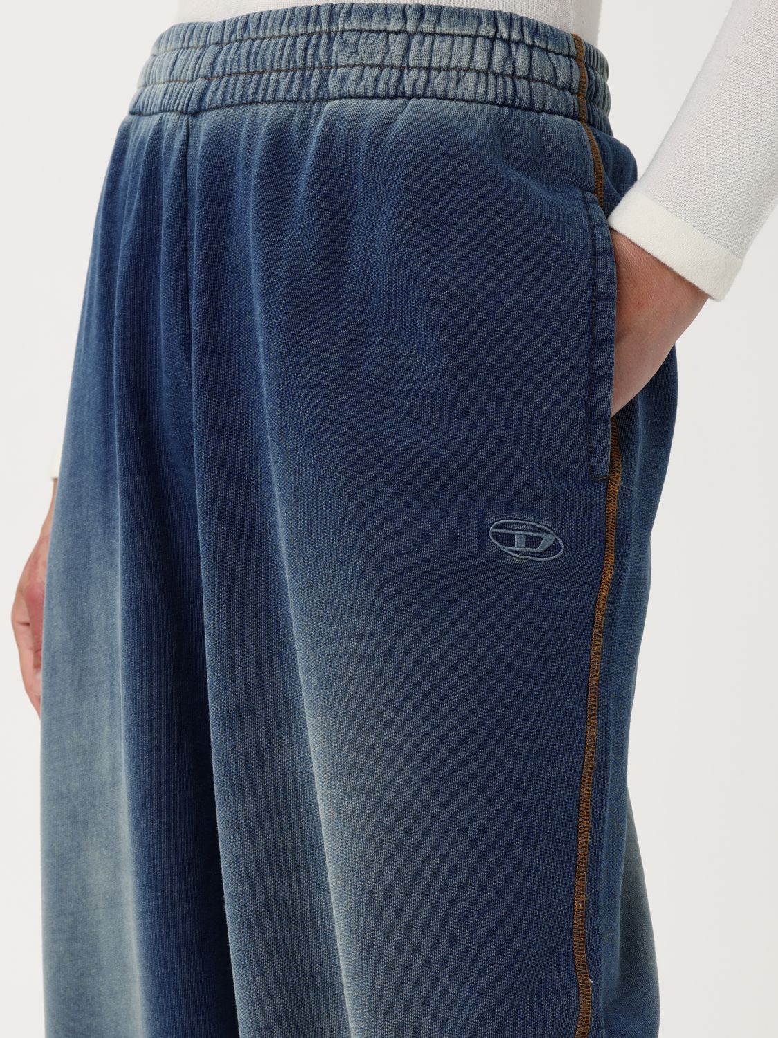 Wideleg sweatpants - Blue