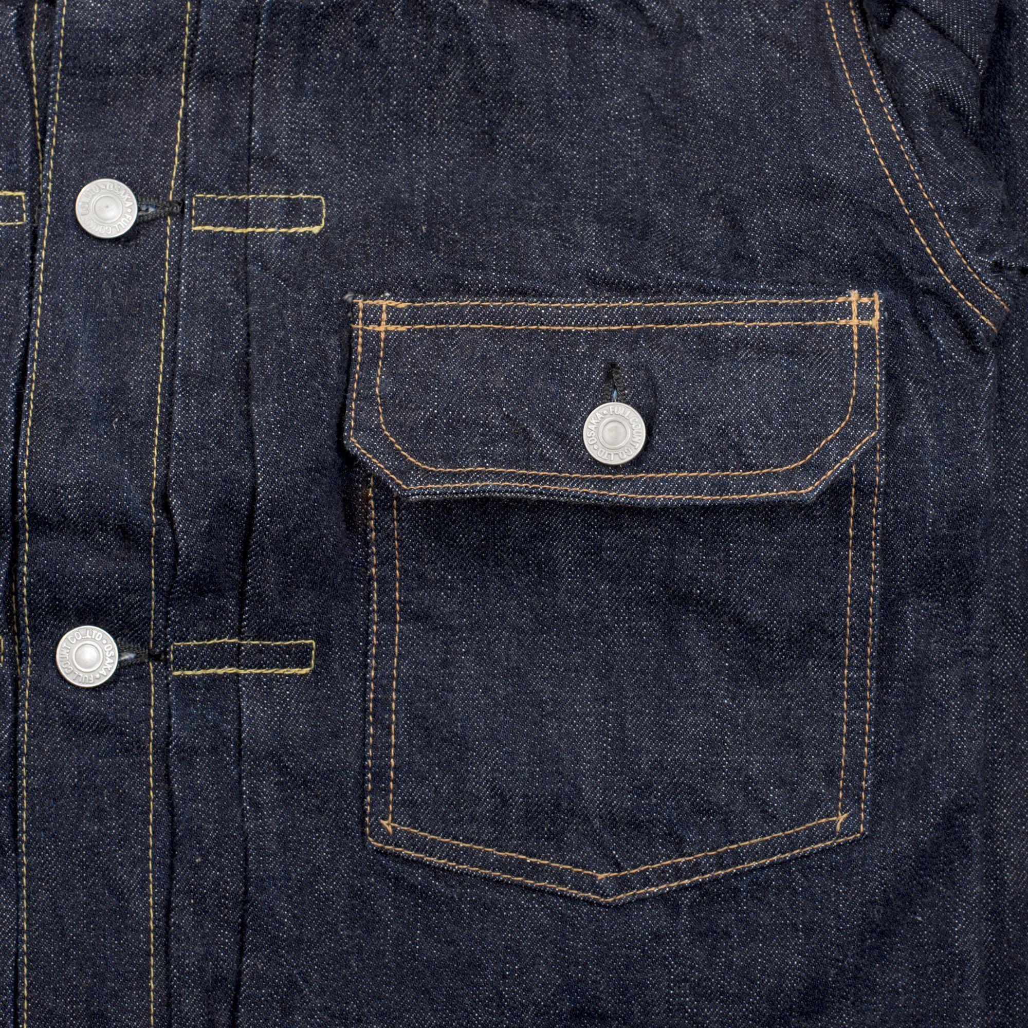 2107 Type I 13.75oz Denim jacket One Wash