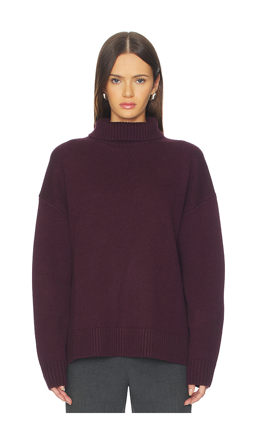 Rue Sophie Malvi Sweater in Burgundy. S. Also in
