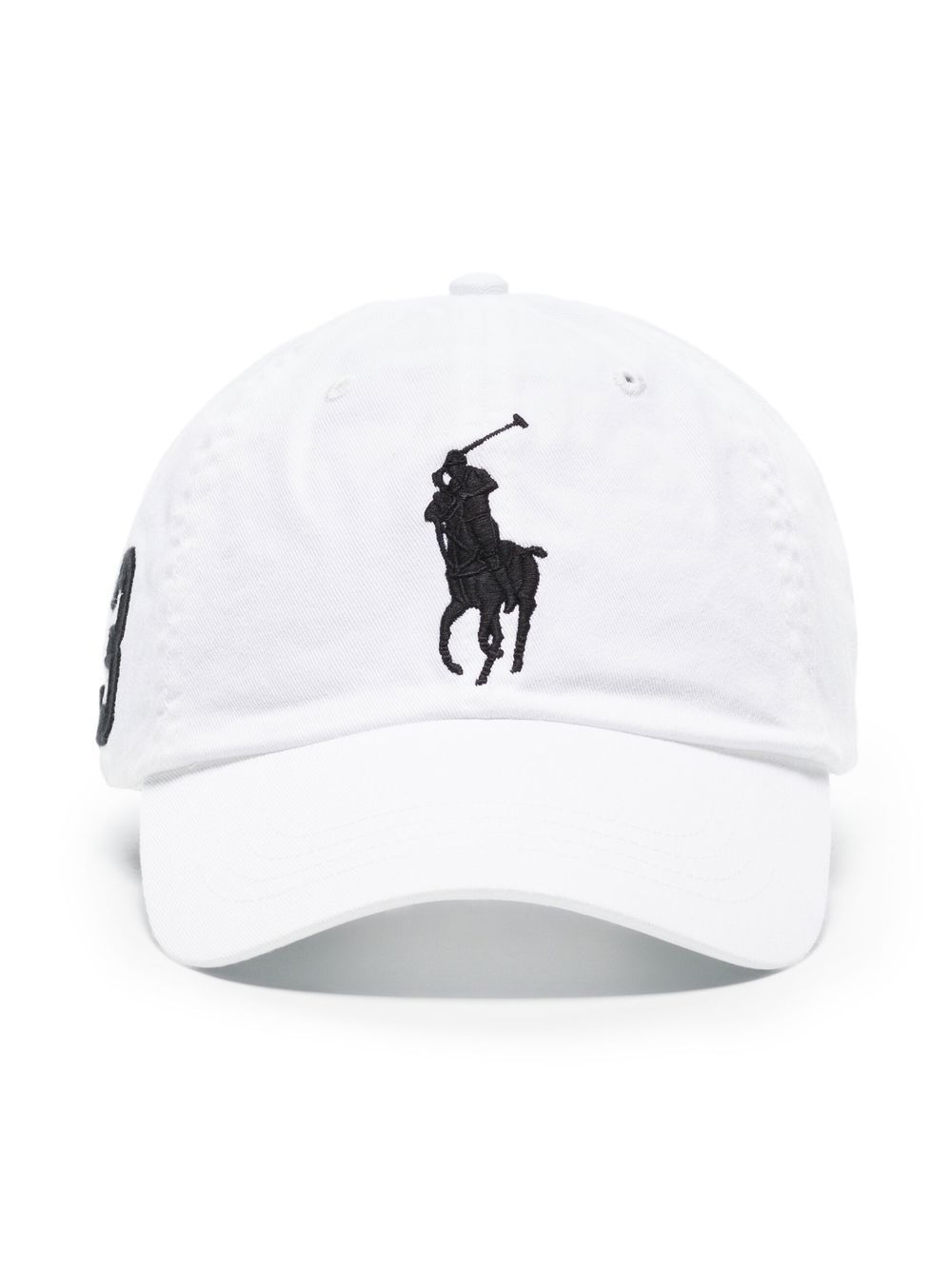 Logo-embroidered cap