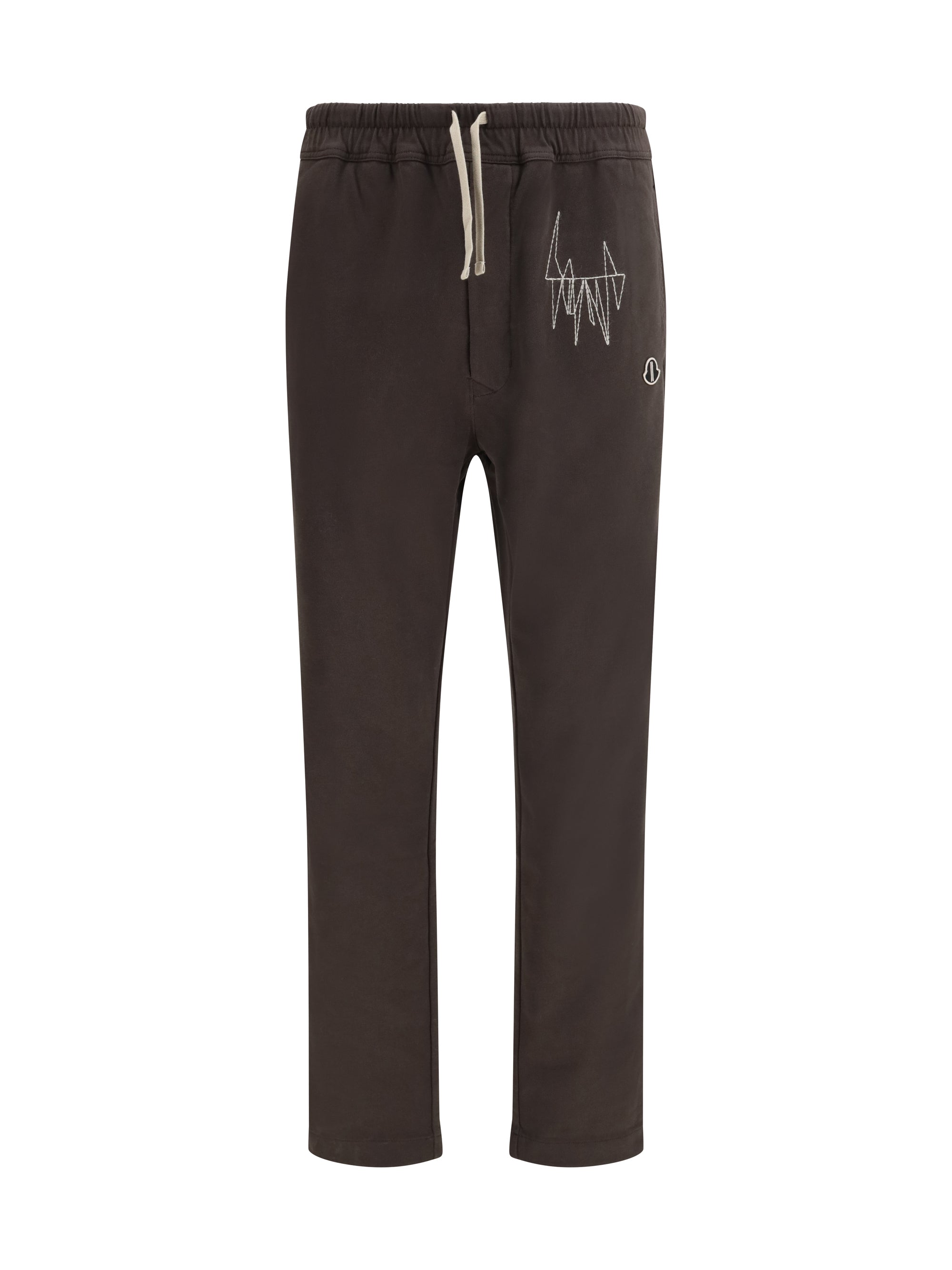 Cotton Sweatpants Joggers — Brown