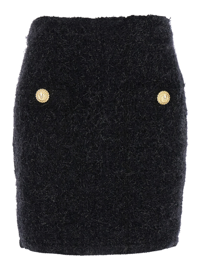 Tweed Mini Skirt