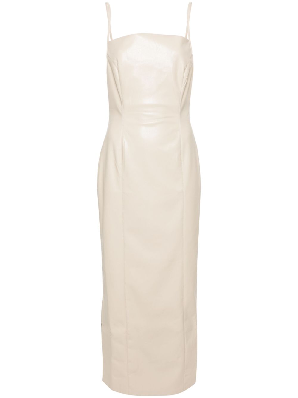 Ilara slip midi dress - Neutrals