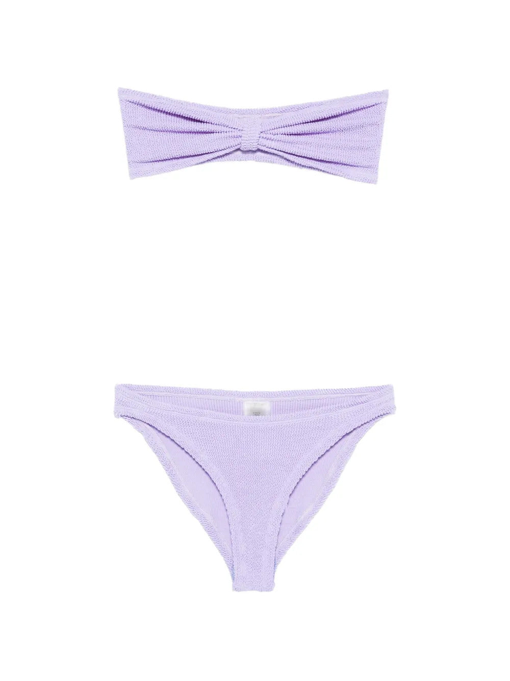 Original Crinkle One Size Bikini Bottom with Front Knot Top