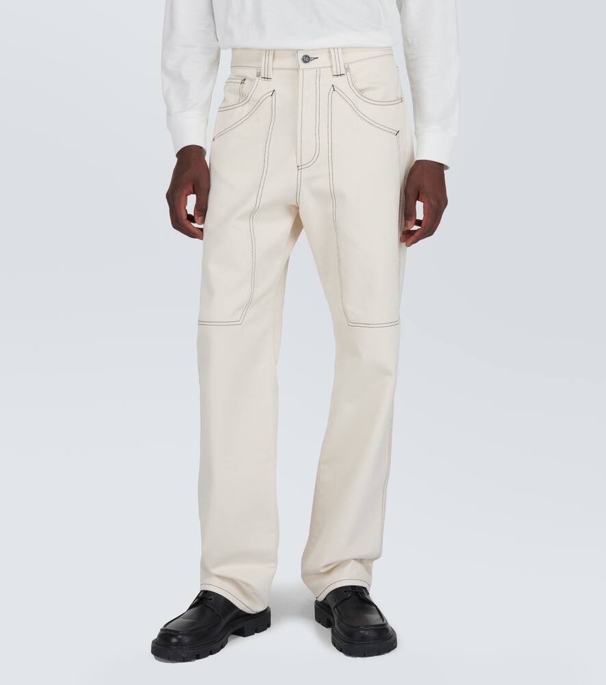 Winnie New York Paneled straight cotton pants