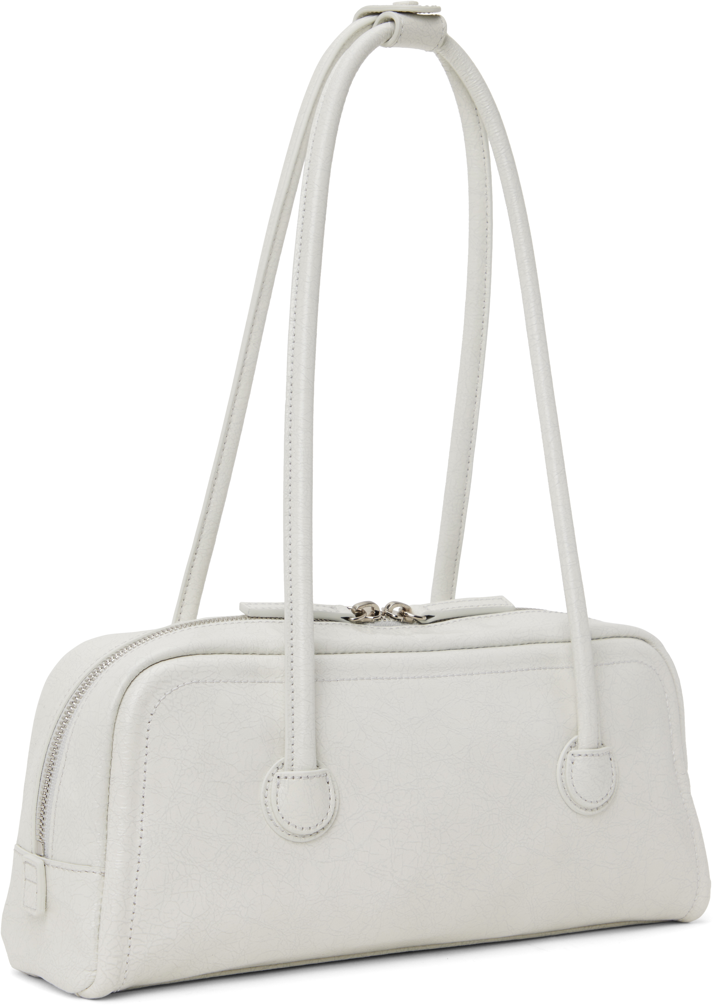 MARGESHERWOOD Off-White Soft Baguette Bag