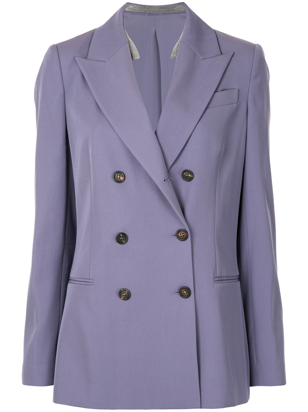 Double-breasted suit jacket