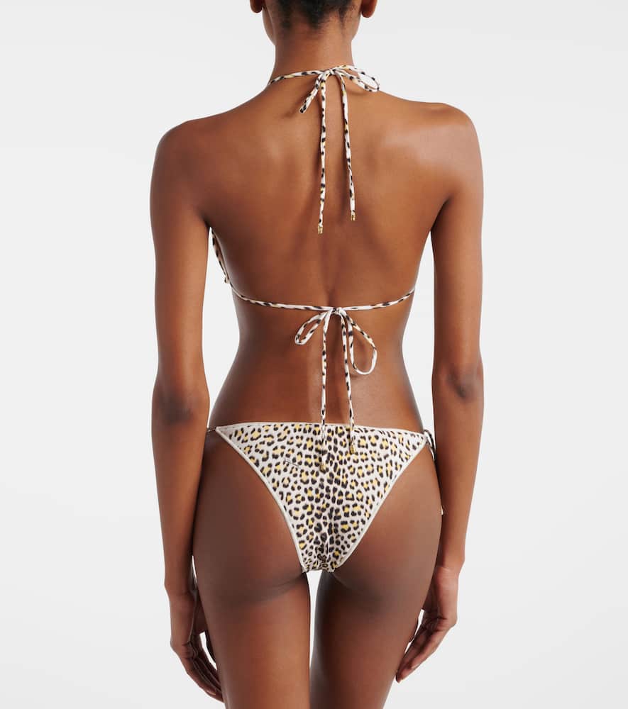 Printed bikini bottoms