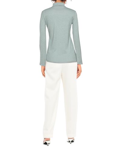 Woman Turtleneck Light green Size S Virgin Wool, Cotton