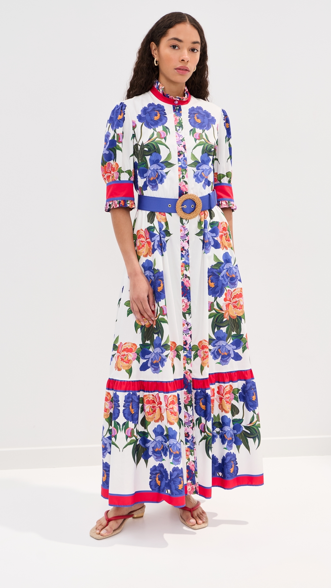 Marni Dress Floral Candy P. Ment