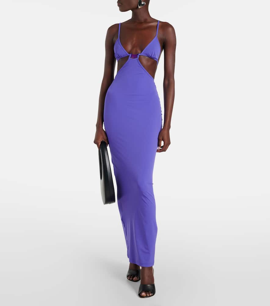 Cutout maxi dress