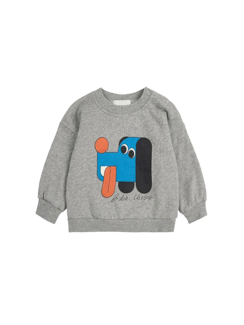 Babies Grey Graphic Sweatshirt