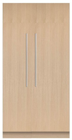 Fisher & Paykel Side-by-Side Column Set with 24" Refrigerator and 18" Freezer Panel Ready FPREFFR
