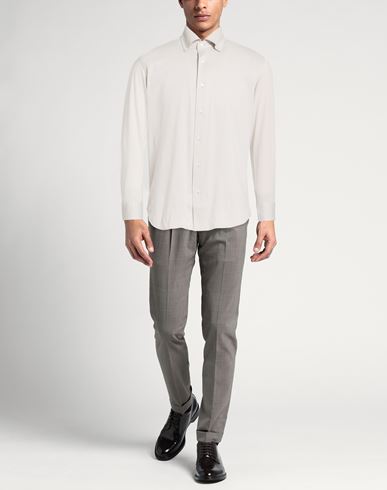 Man Shirt Light grey Size 16 ½ Cotton