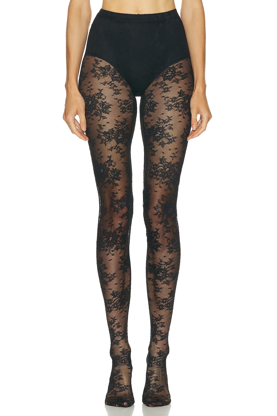 Balenciaga Loose Stocking in Black - Black. M also in
