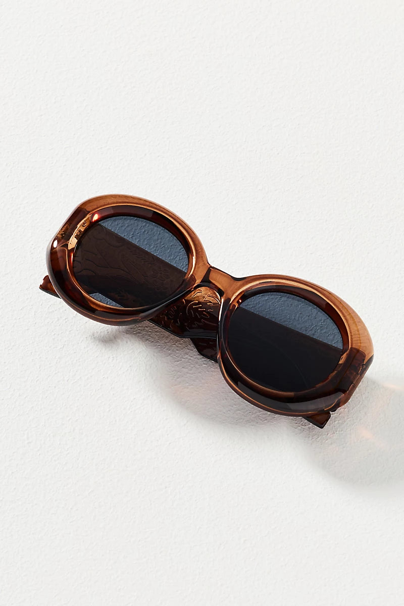Circle Floral Sunglasses