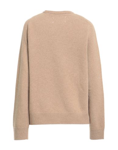 Maison Margiela Woman Sweater Camel Size XL Wool