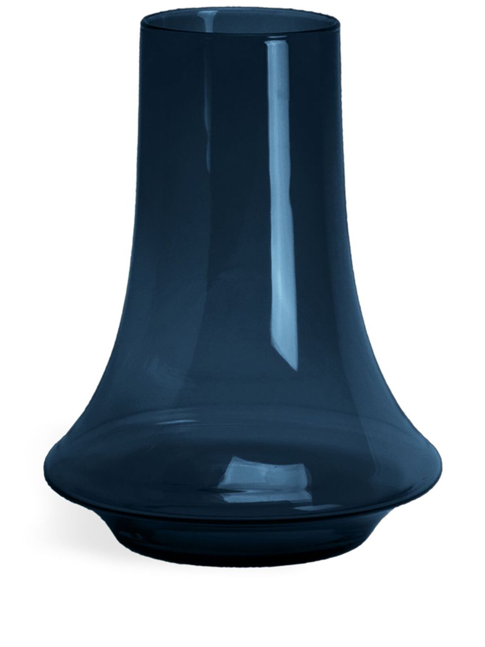 Medium Spinn glass vase (25cm x 20cm) - Blue