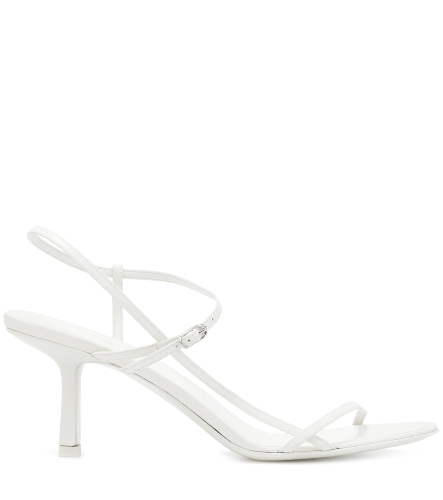 Bare leather sandals