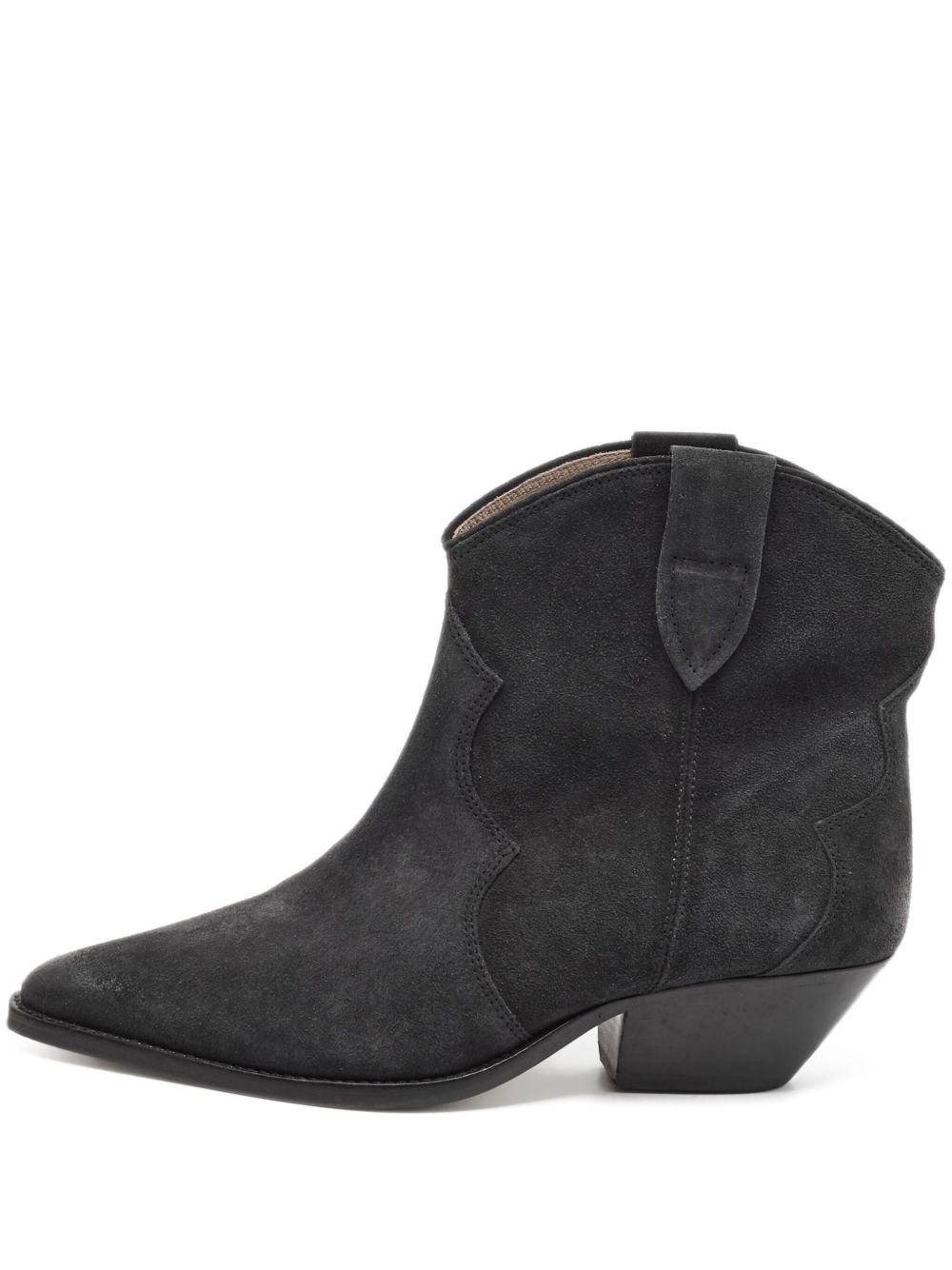 Dewina pointed-toe ankle boots - Grey