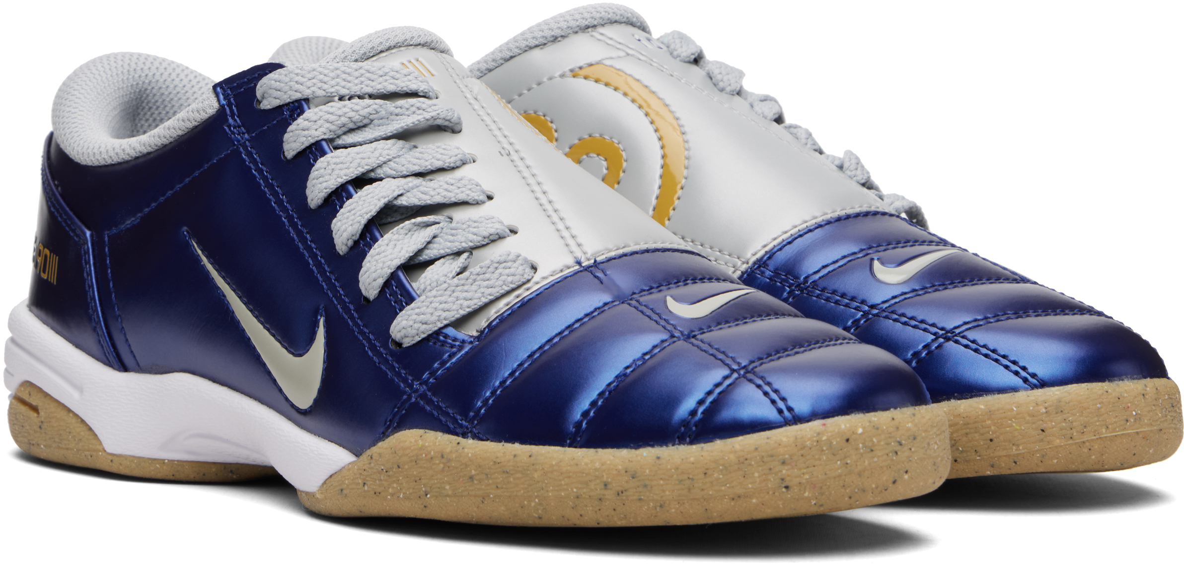 Blue & Gray Total 90 Sneakers