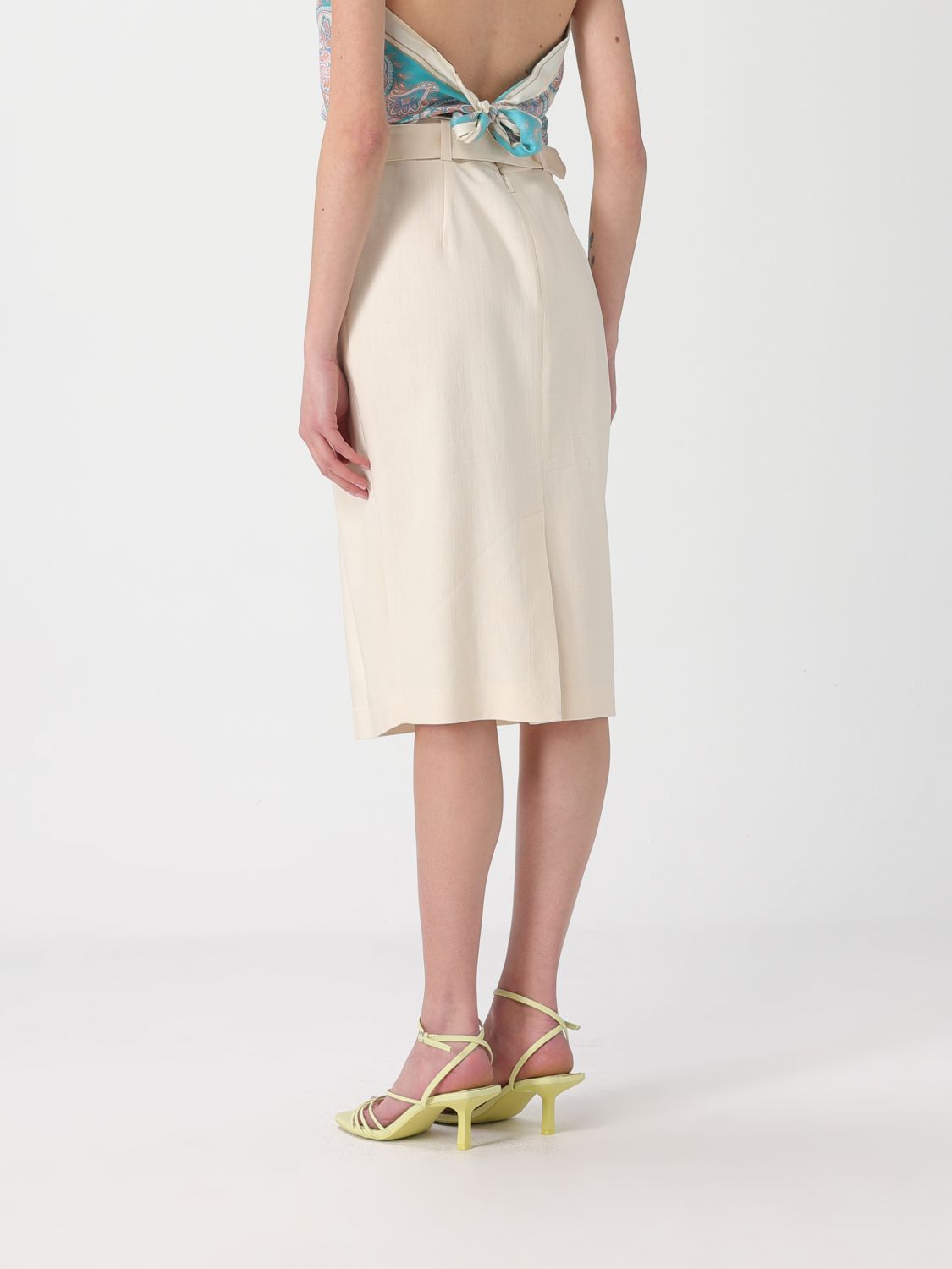 Skirt Woman color White