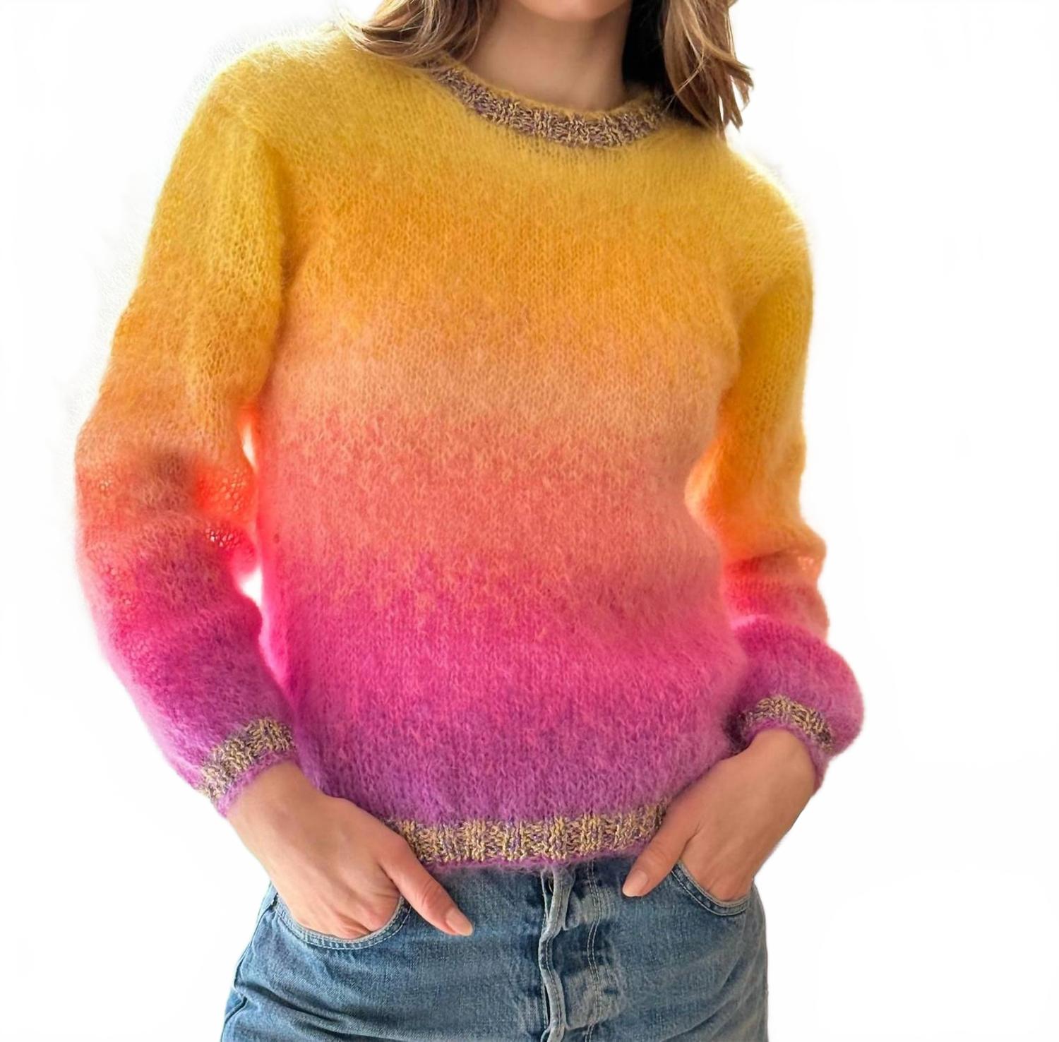 O Tie & Dye Sweater In Multi