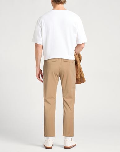 Man Pants Camel Size 38 Cotton, Polyamide, Elastane