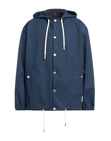 Man Overcoat & Trench Coat Navy