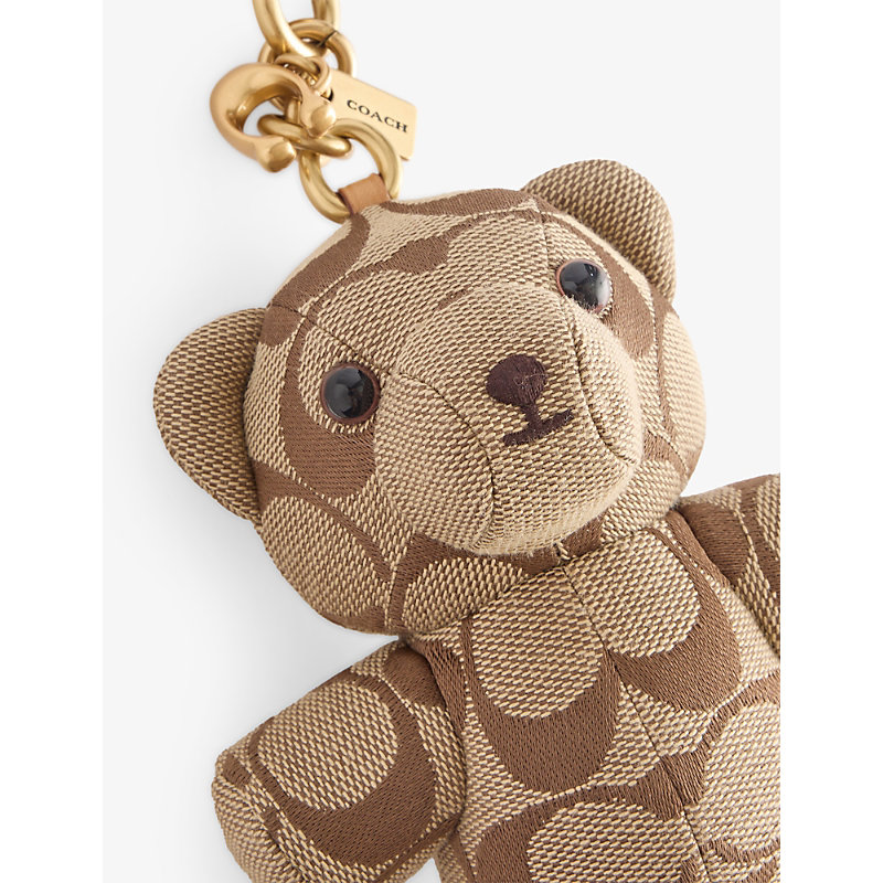 Bear Jacquard Bag Charm