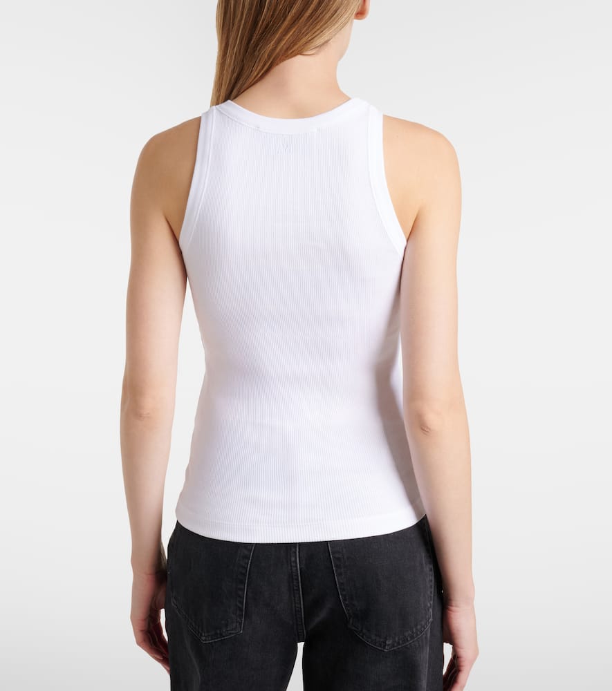 Ami De Caur cotton jersey tank top