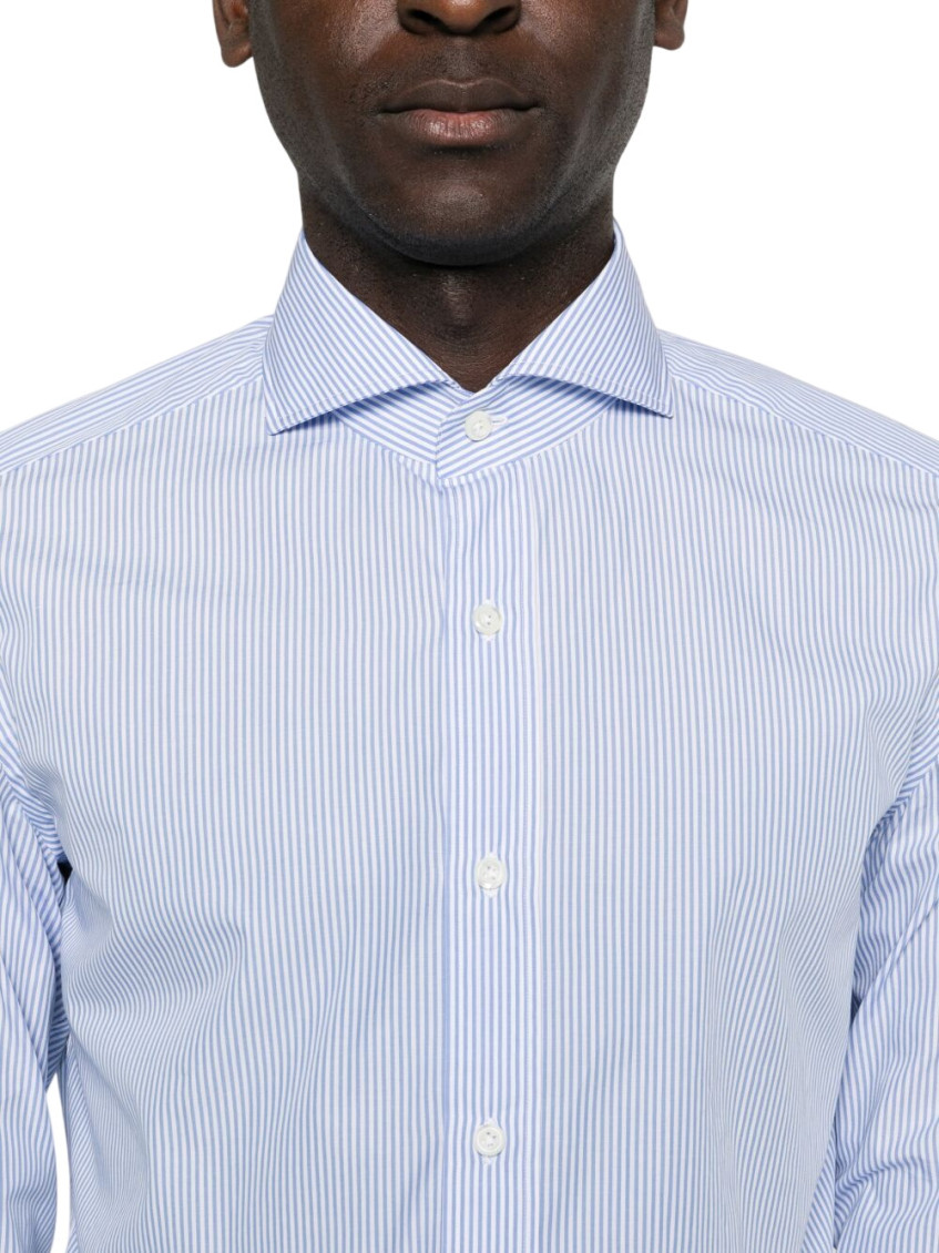 Light Blue Stripes Shirts