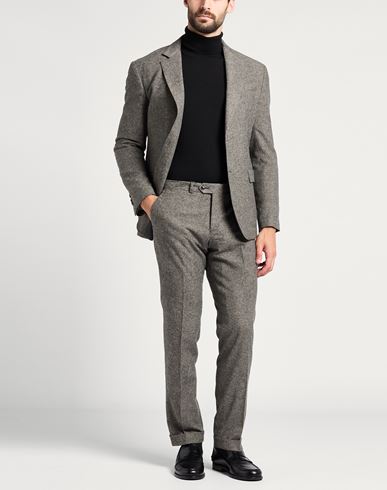 Man Suit Grey Size 44 Polyester, Viscose, Wool, Elastane