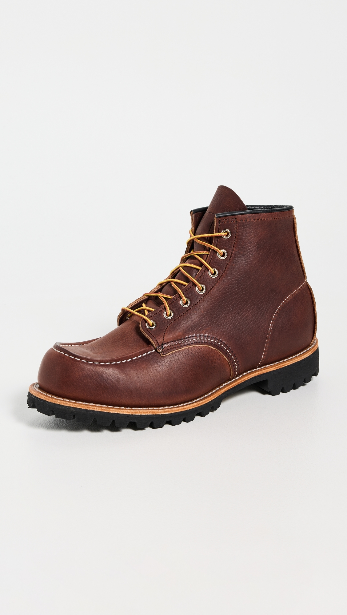 Roughneck Oil Slick Leather Boots Briar Oil Slick