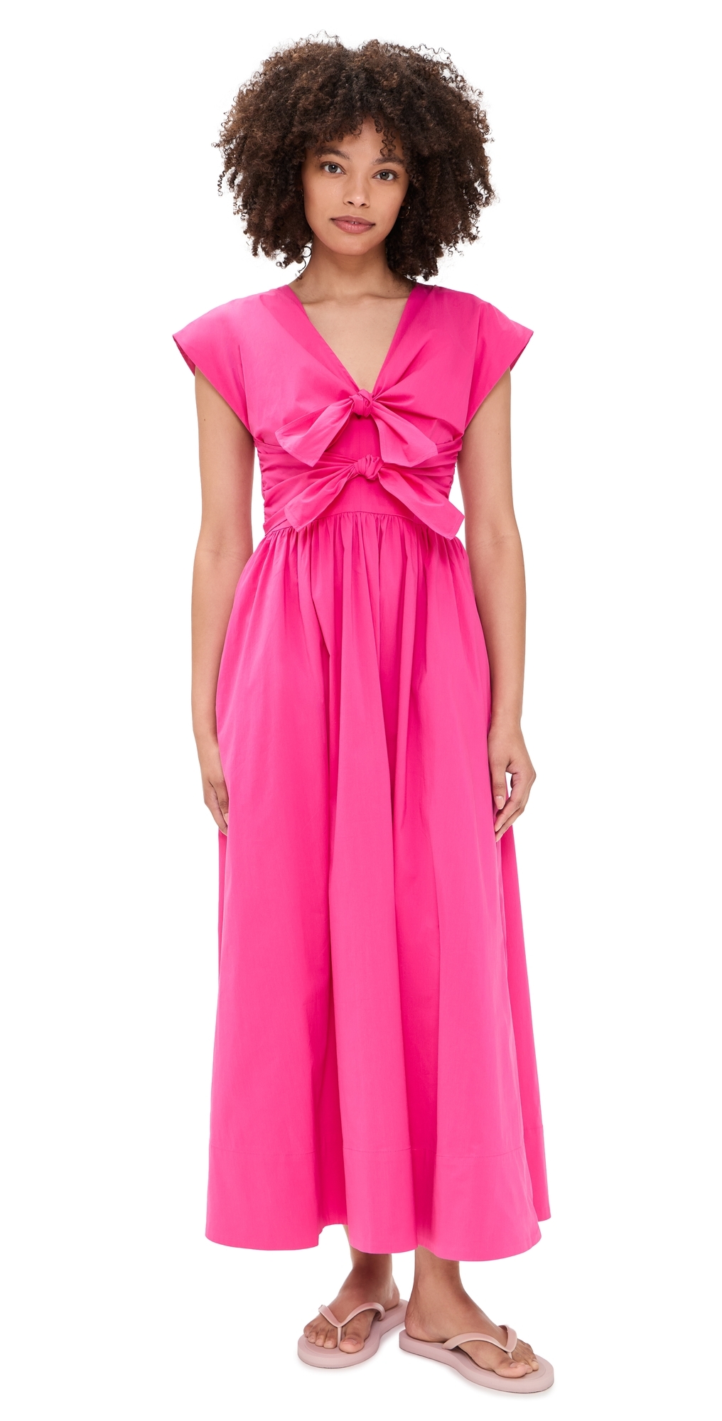Calista Dress Fuchsia
