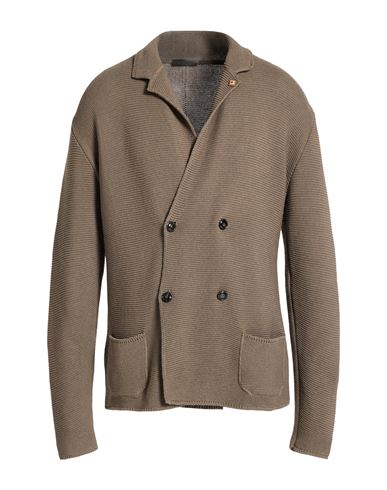 Man Blazer Military green Size XXL Cotton, Acrylic