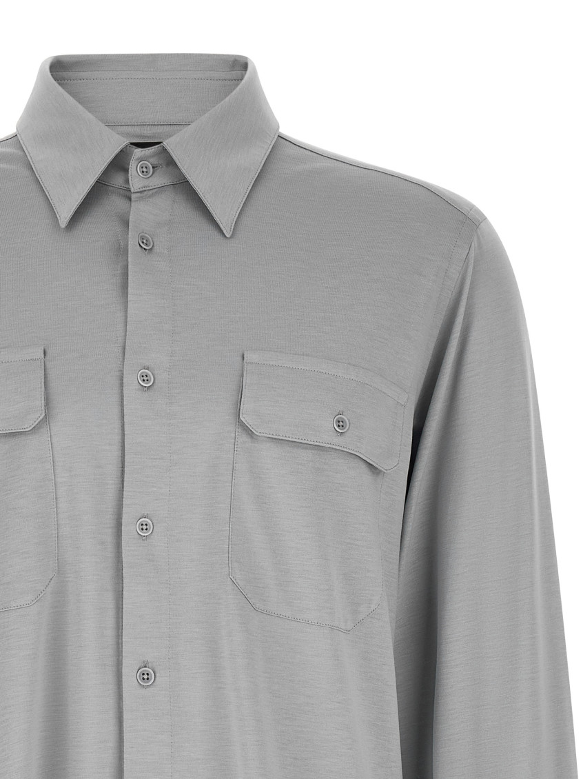 Tom Ford - long sleeve shirt buttoned cuffs chest pocket