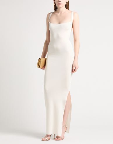 Woman Maxi dress White Size S/M Viscose