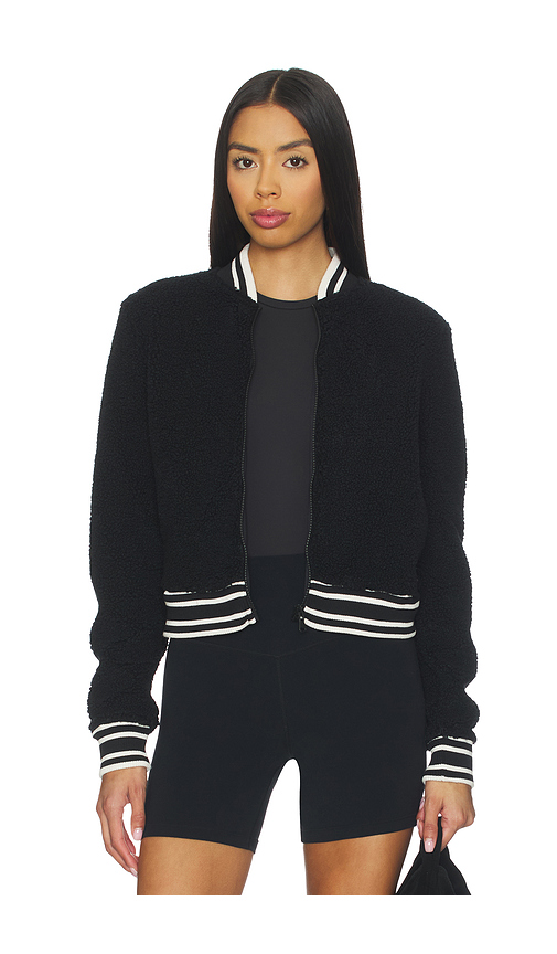 Splits59 Willa Sherpa Jacket in Black. L. Also in