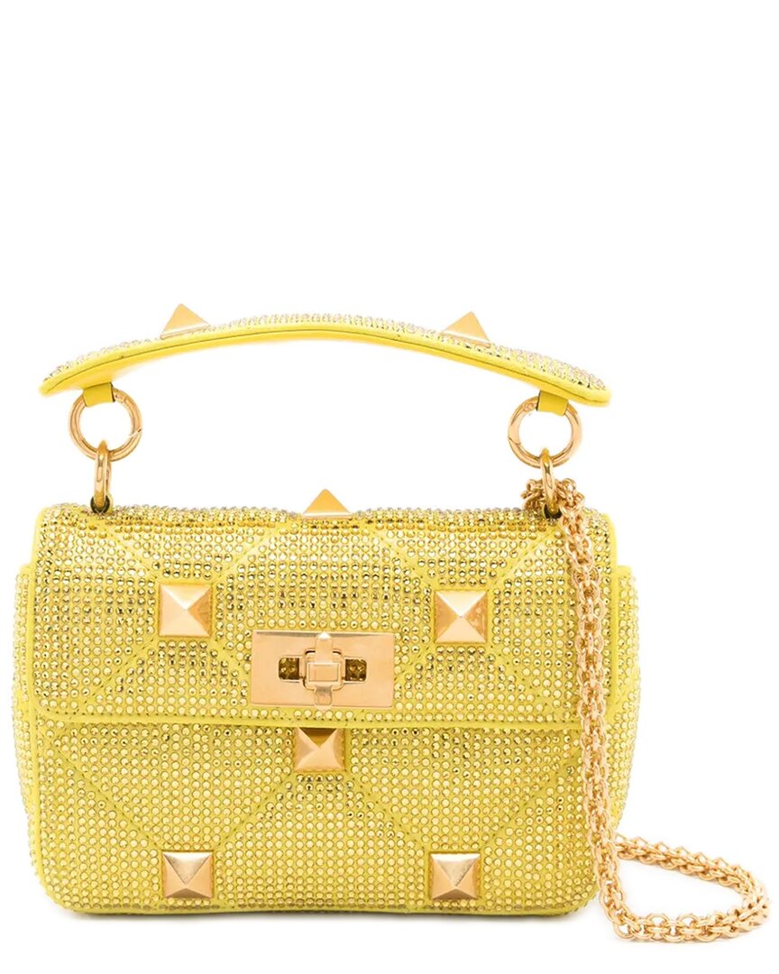 Roman Stud Small Leather Shoulder Bag