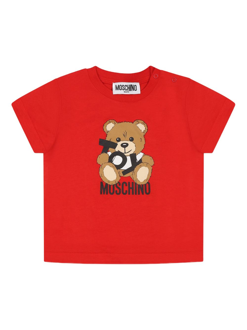 Teddy Bear-print T-shirt - Red