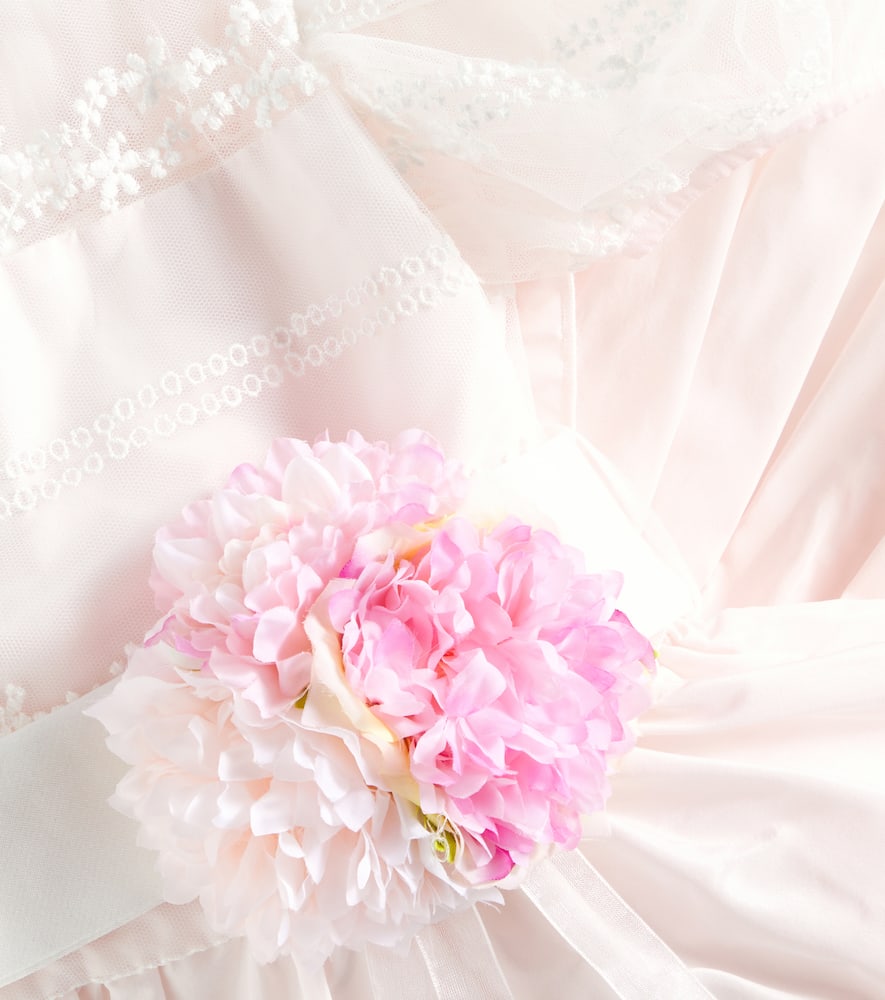 Amore taffeta dress