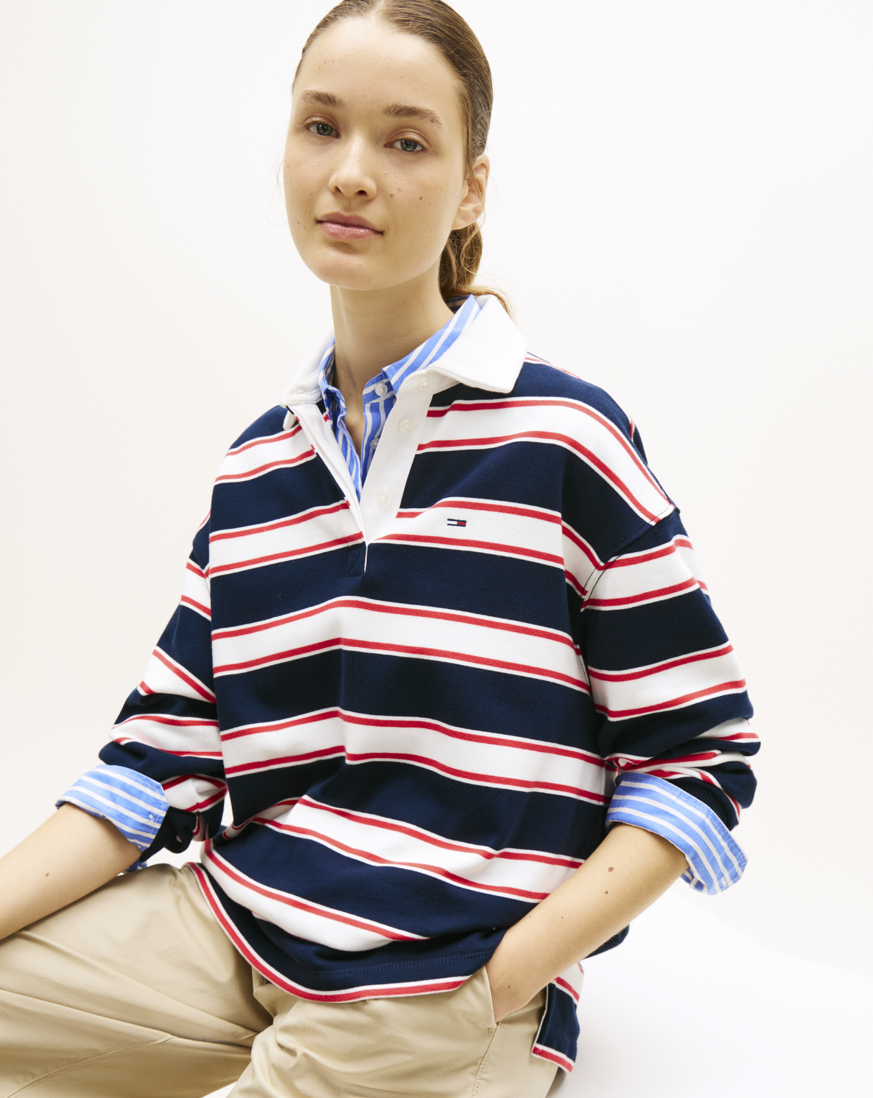Tommy Jeans Stripe Rugby